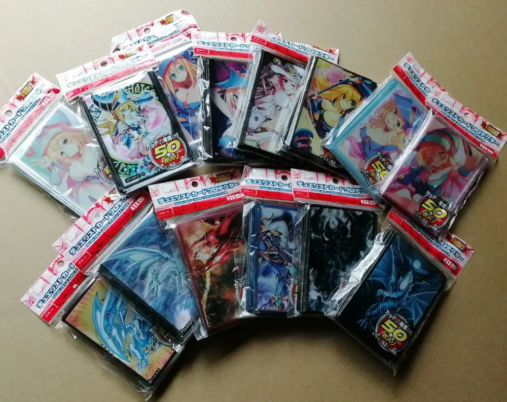 Anime Pokemon Gengar Deck Box The Starry Night Style Yugioh WS OCG PTCG Trading Cards Pu Leather Storage Collection Box 110+