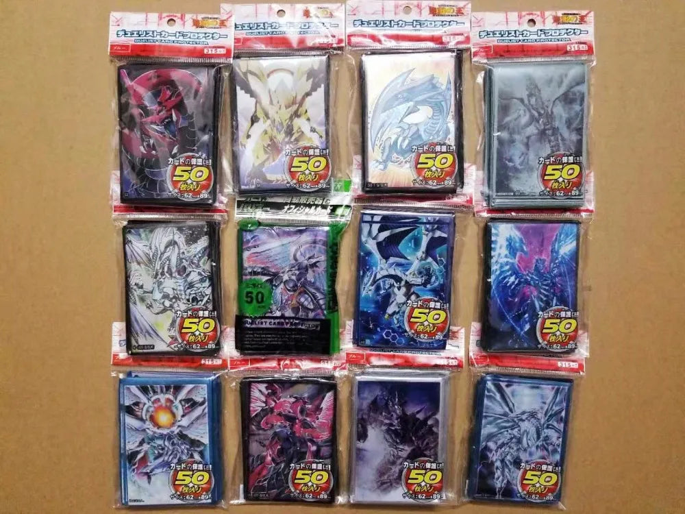 Anime Pokemon Gengar Deck Box The Starry Night Style Yugioh WS OCG PTCG Trading Cards Pu Leather Storage Collection Box 110+