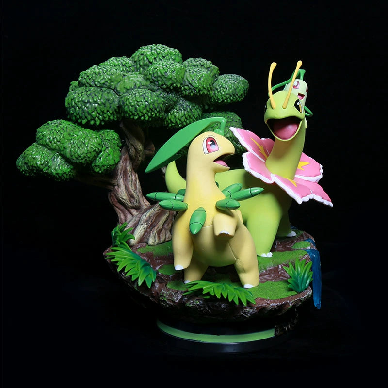 Pokemon Figura Evolution Eevee Action Figure Charizard Raichu Mewtwo Dragonite Venusaur Gengar Illuminous Model Decoration Gifts