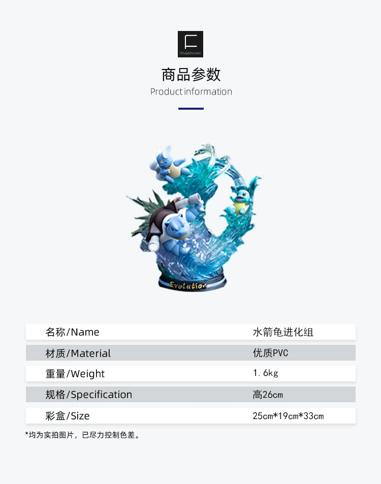 Pokemon Figura Evolution Eevee Action Figure Charizard Raichu Mewtwo Dragonite Venusaur Gengar Illuminous Model Decoration Gifts