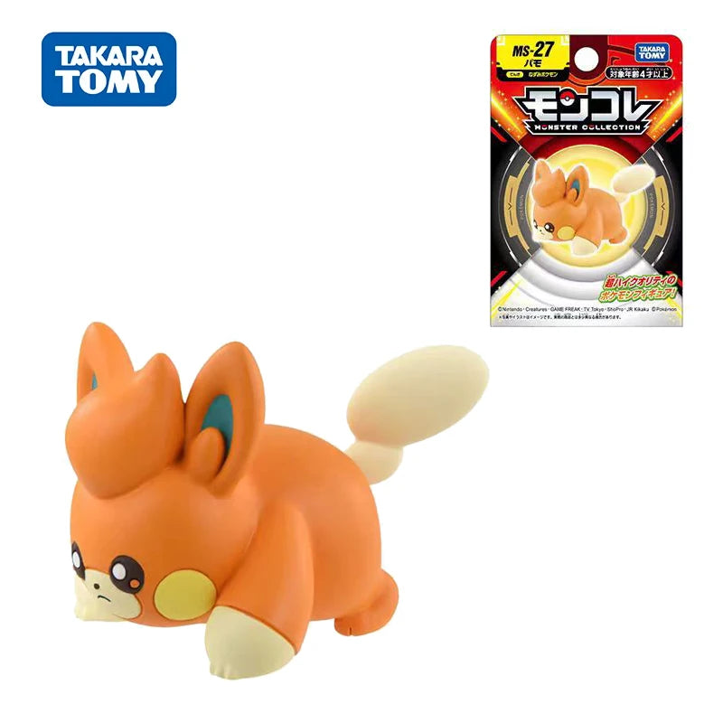 Originanl Tomy Takara Pokemon Action Figurine Toy Snorlax Terapagos Scream Tail Figure Kilowattrel Absol Collection Statue Dolls