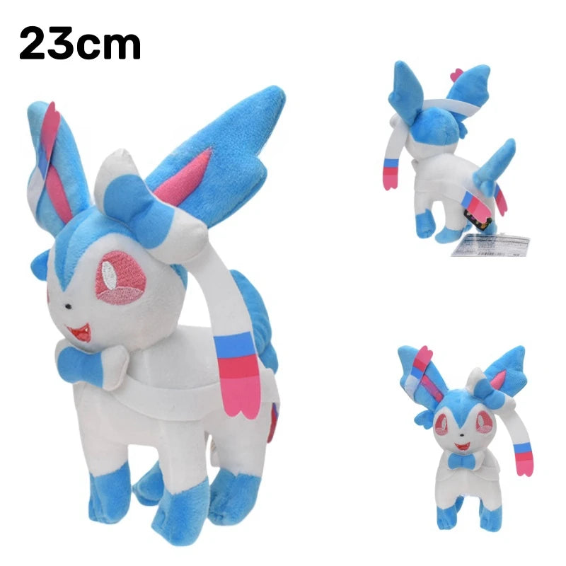 Pokemon Plush Toy Anime Character Dolls CharizardX&Y Eevee Greninja Lucanroc Lucario Rayquaza Gyarados Children's Plush Toy
