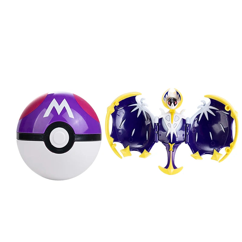 Pokemon Anime Figure Charizard Pikachu Mewtwo Pocket Monster Action Deformation Pokeball Toy Figures Model Kids Christmas Gift