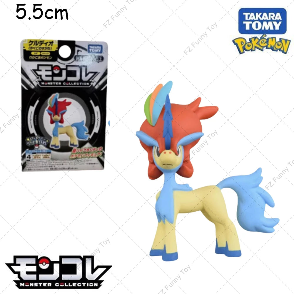 Original Takara Tomy Pokemon Figure Model Toy Sableye Decidueye Gholdengo Tatsugiri Anime Statue Desktop Ornaments Toy Gift