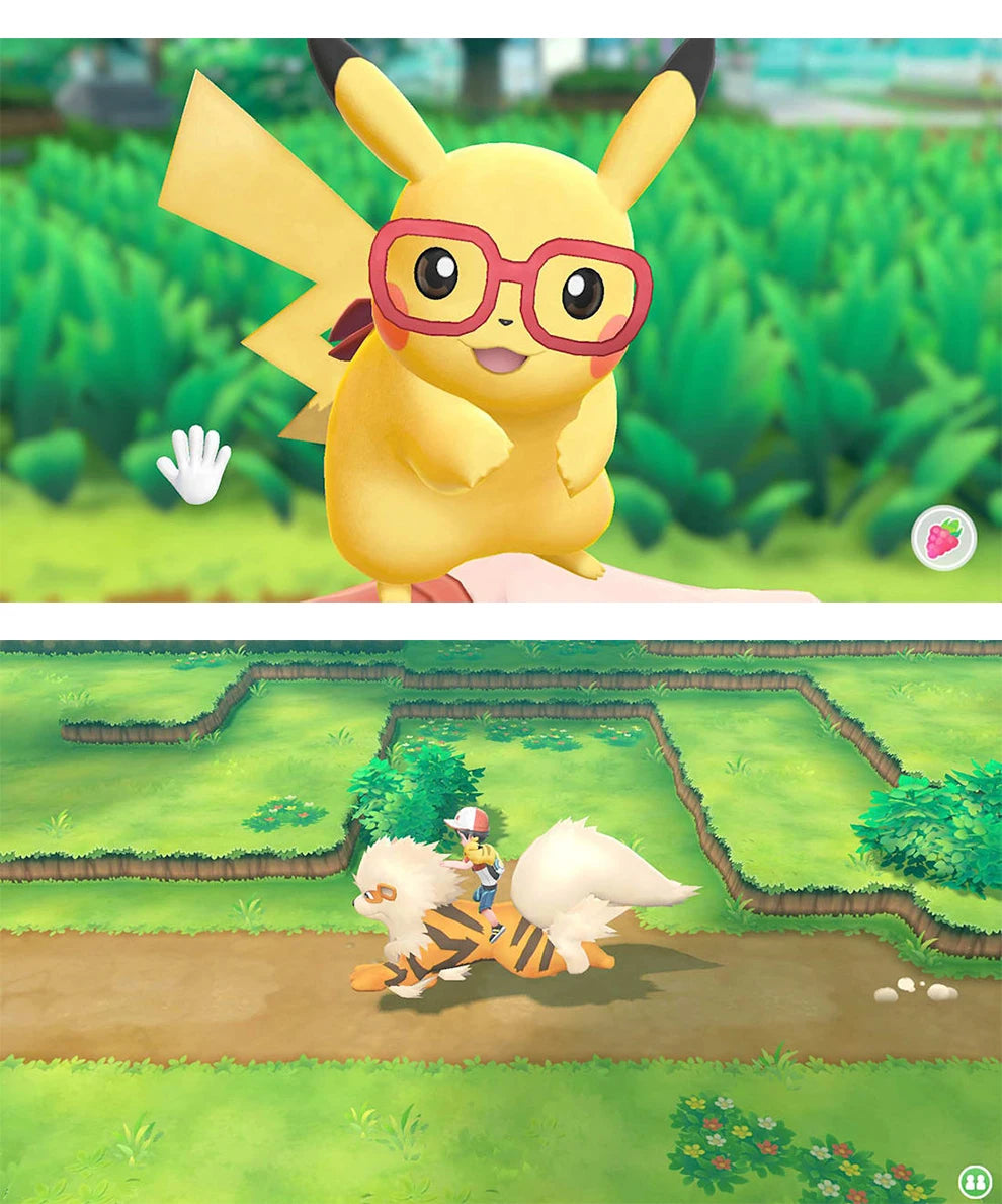 Pokemon: Let’s Go Pikachu Nintendo Switch Game Deals Physical for Nintendo Switch OLED Nintendo Switch Lite Switch Game Cards
