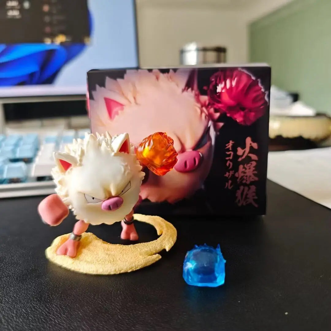 Pokemon Figures Anime Primeape Action Figura Manga Figurine Collection Model Doll Ornament Peripheral Toys GK Statue Kids Gift