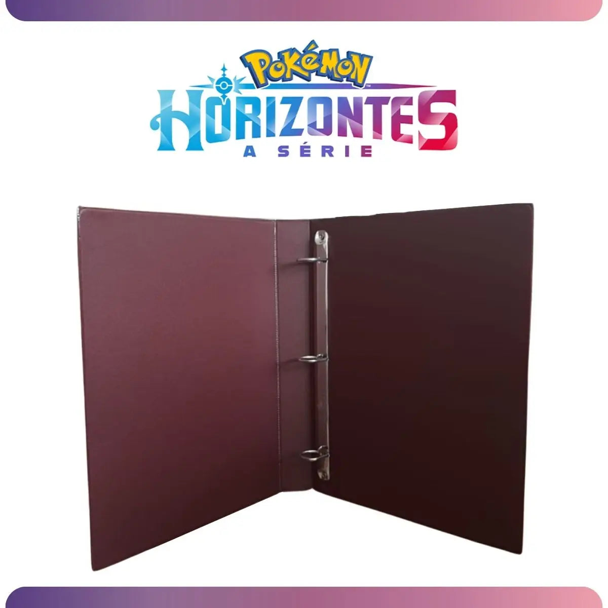 Album Folder Baste Pokemon Horizons Collection A Series for TCG Cards Hard Cover Reinforced Coach