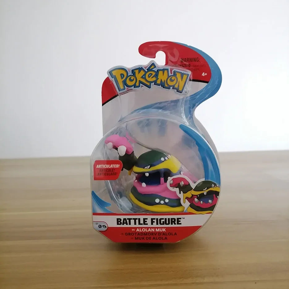 Pokemon WTC Pikachu Popplio Rowlet Litten Sandygast Muk Wobbuffet Metang Doll Gifts Toy Model Anime Figures Collect