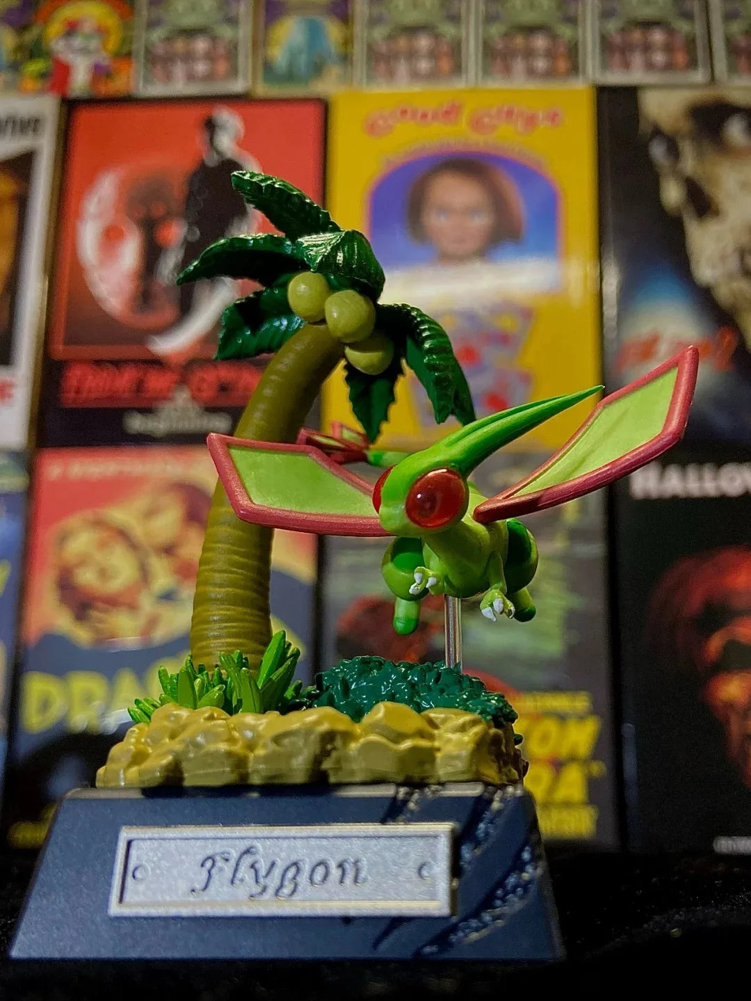 Original Re-Ment Pokemon Pocket Statue Dragon Type Dragonite Flygon Salamence Garchomp Goodra Dragapult Gift Toys