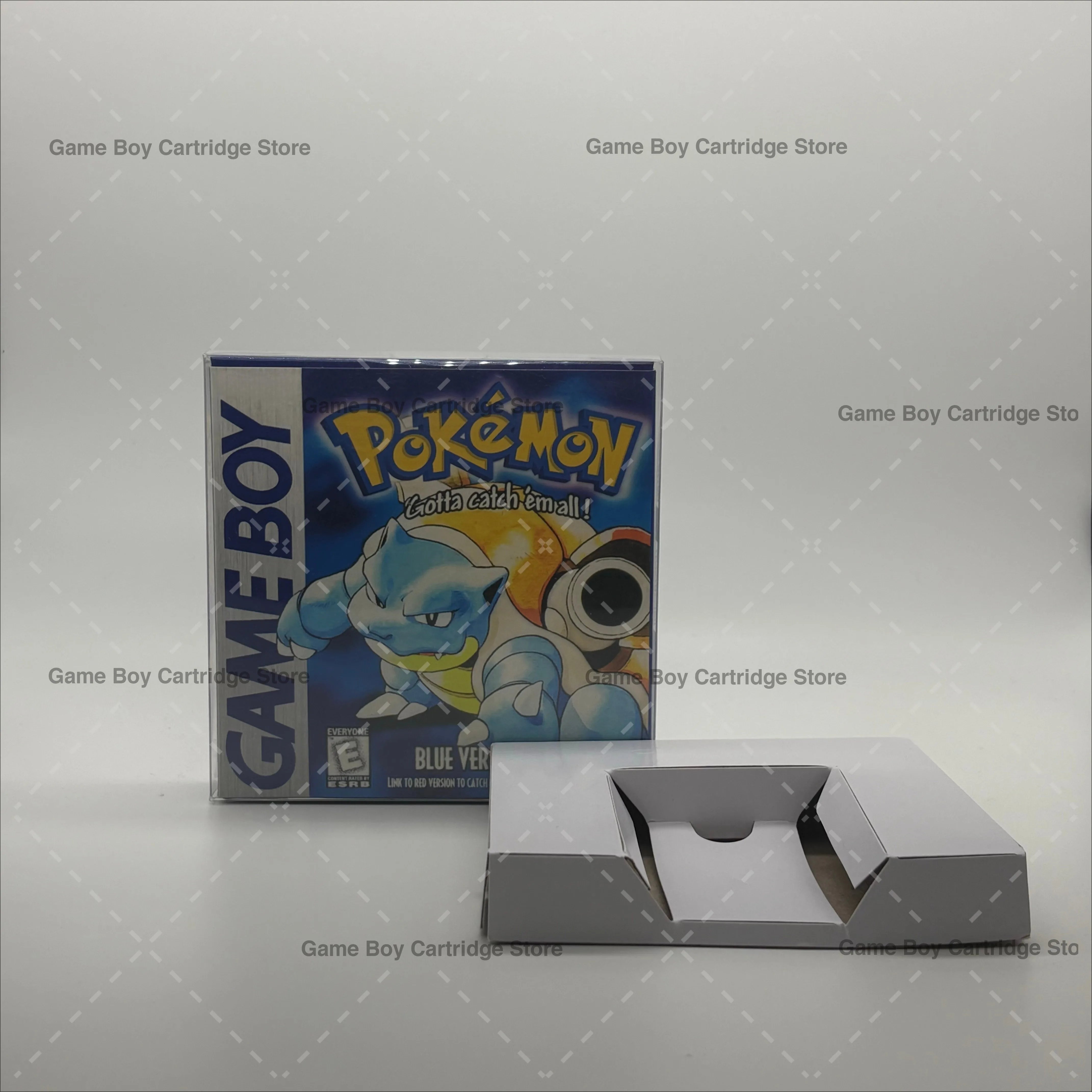 Pokemon Series Blue/Crystal/Gold/Green/Red/Silver/Yellow GBC Game in Box for Video Game Cartridge USA Version