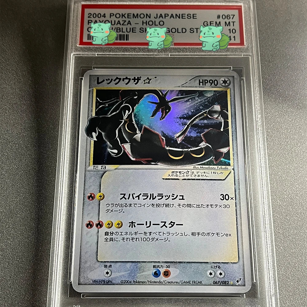 PSA 10 Pokémon Cards (Umbreon-Holo, Charizard-Shiny, Lugia-Holo, Rayquaza-Shiny, Mew-Holo, Charizard-Holo