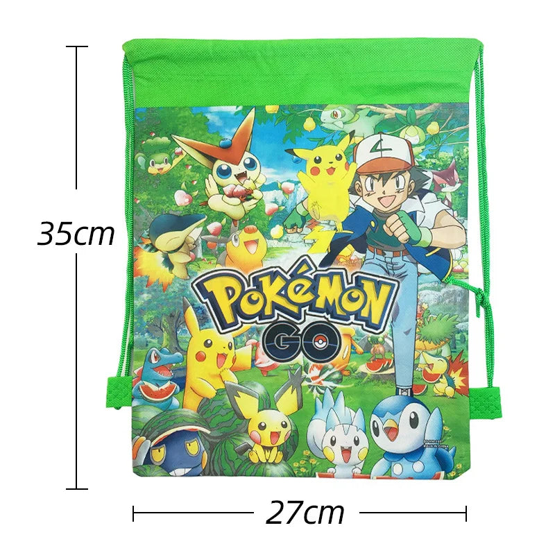24-144pcs Pokemon Figurine Model Lot Bulk Buy Mini Small Styles Pikachu Anime Figure Doll Kawaii Toy Gift Birthday Kids Pack Bag