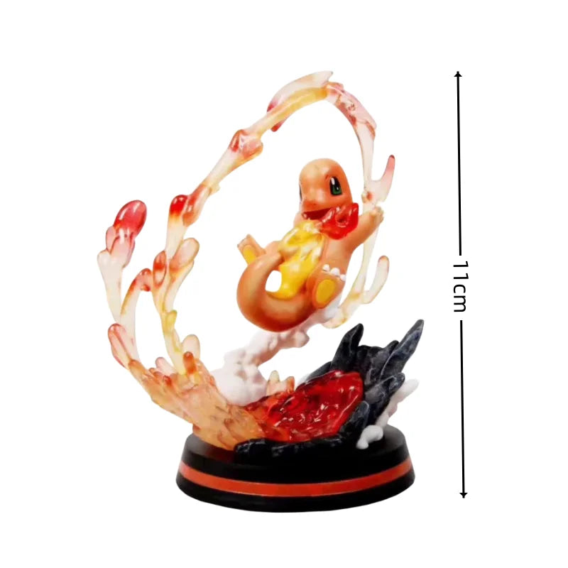 Pokemon Anime Model Toys Koraidon Miraidon Lugia Ho-oh Greninja Lucario Charizard Bulbasaur PVC Figures Cartoon Toys Kids Gifts