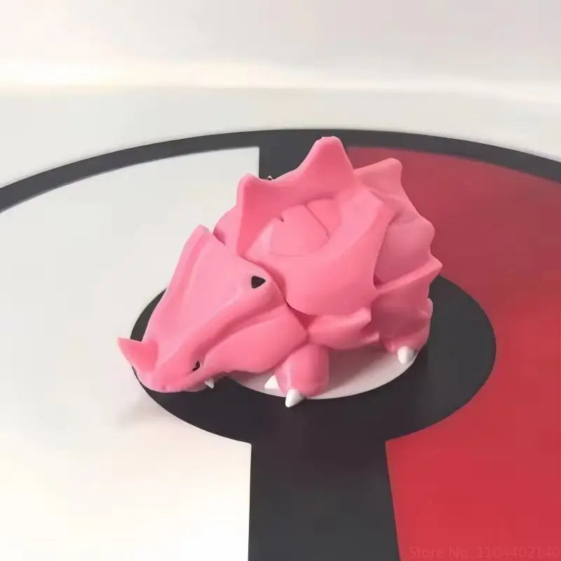 Hot Sale Pokemon Rhyhorn Rhydon Anime World1:20 Action Figure Cute Doll 3d Print Model Desktop Ornaments Collection Kid Toy Gift