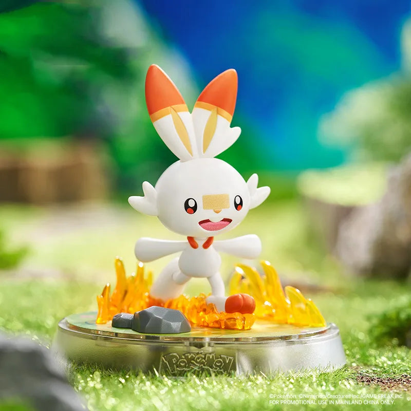 Original BLOKEES Pokemon Slowpoke Bulbasaur Squirtle Charcadet Snorlax Pikachu Blind Box Surprise Action Figure Anime Doll Toys