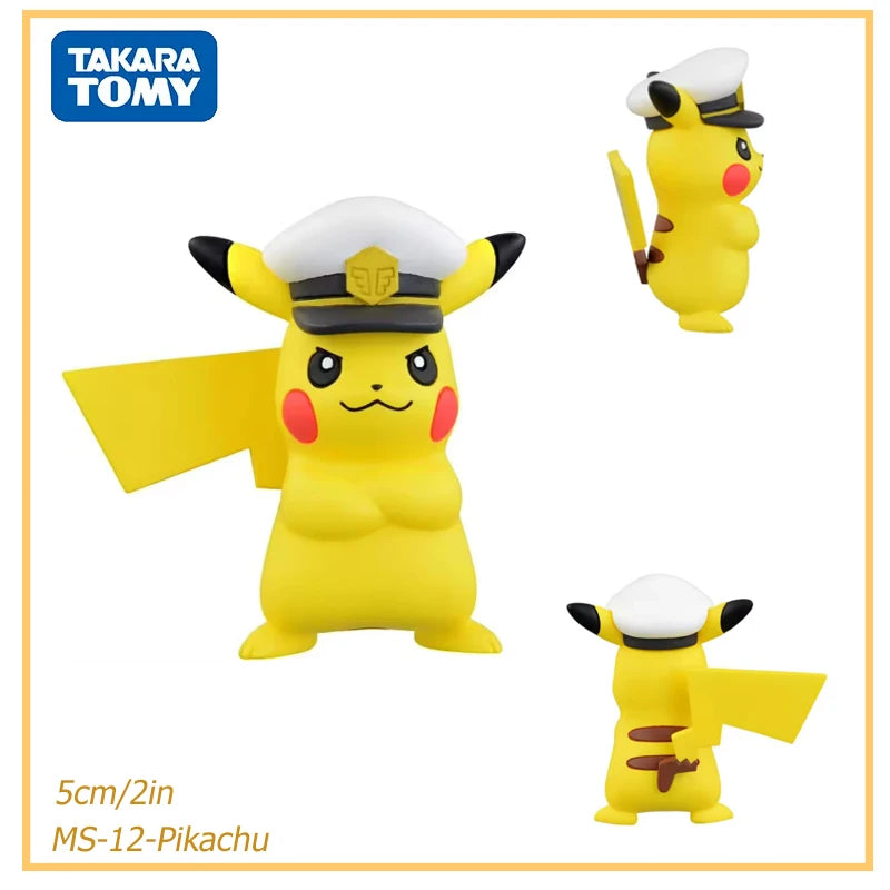 Originanl Tomy Takara Pokemon Action Figurine Toy Snorlax Terapagos Scream Tail Figure Kilowattrel Absol Collection Statue Dolls