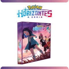 Album File Folder Pokemon Horizons A Series with 20 Sheets Collection Cards TCG Hard Cover Reinforced