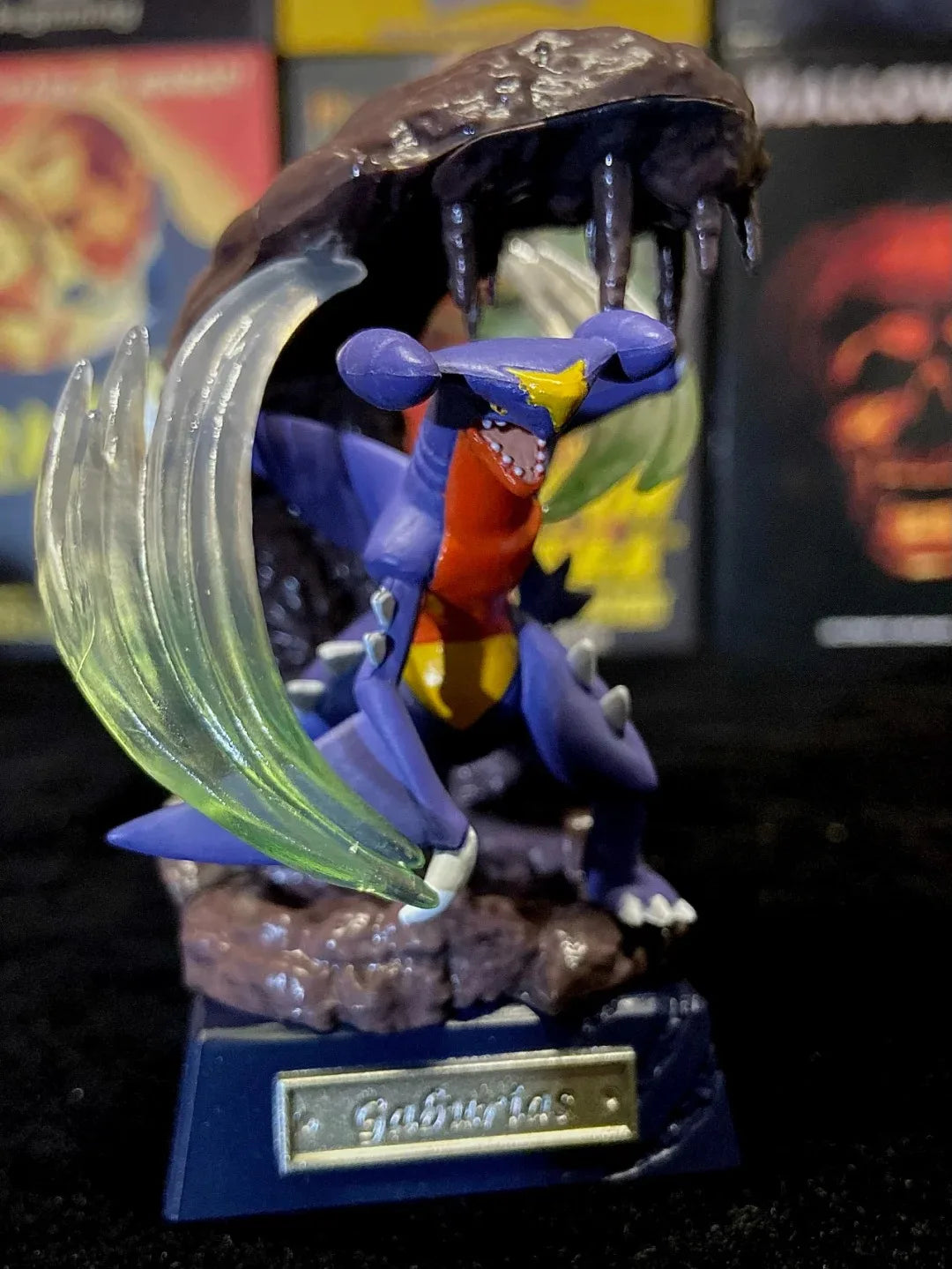 Original Re-Ment Pokemon Pocket Statue Dragon Type Dragonite Flygon Salamence Garchomp Goodra Dragapult Gift Toys