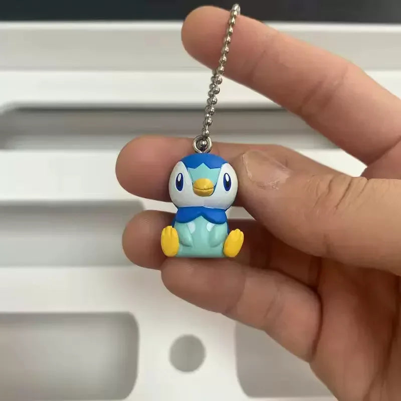 POKEMON Pikachu Piplup Snorlax Lucario Gardevoir Clefairy Shaymin Action Figures Cartoon Peripheral Pendant