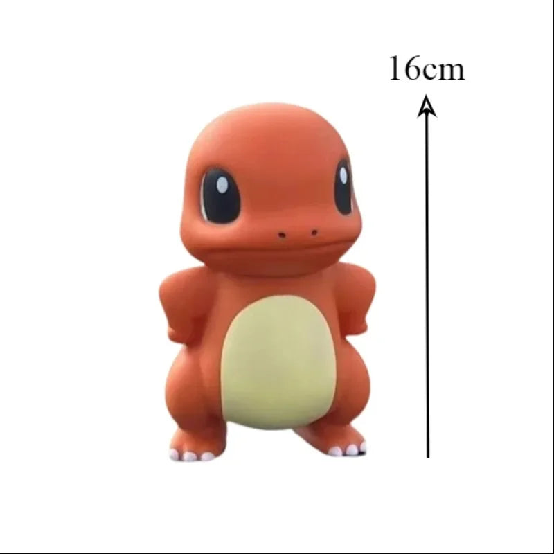 Charmander Glasses Necklace Deco Pokemon Anime Action Figures Car Toys Model Kawaii Collect Dolls Kids Christmas Gift