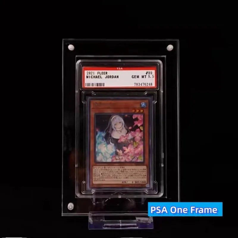 PTCG Pokemon Anime Character Acrylic High Transparent Rating Card Brick Box Storage Box Display Stand Protects Against Dust
