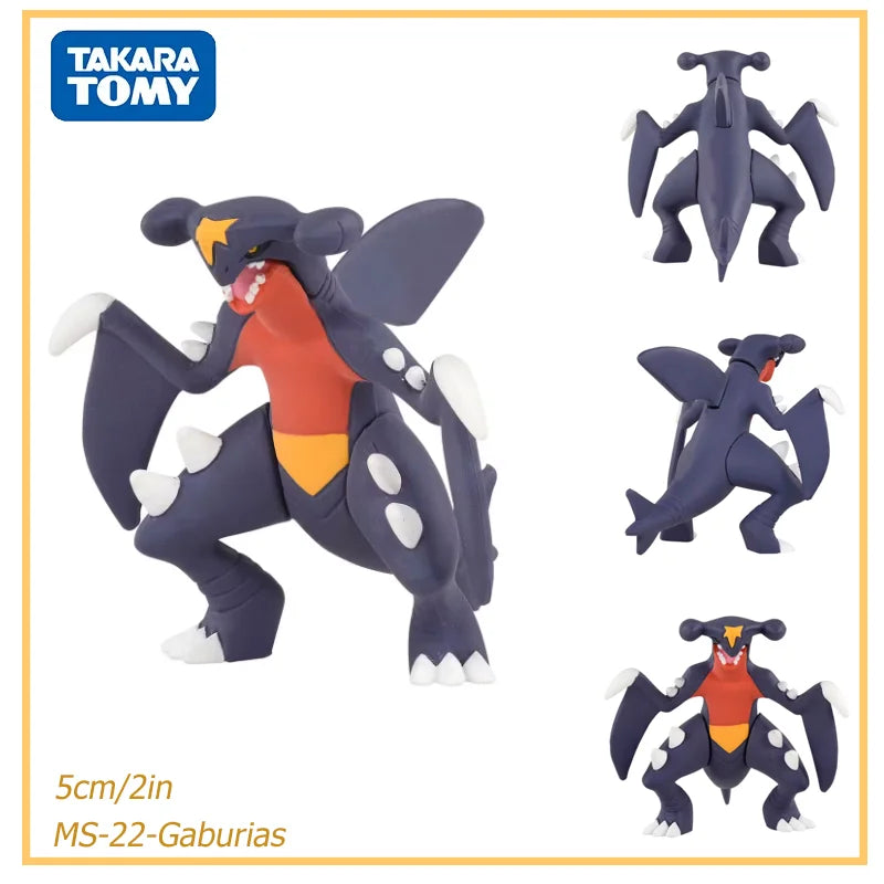 Originanl Tomy Takara Pokemon Action Figurine Toy Snorlax Terapagos Scream Tail Figure Kilowattrel Absol Collection Statue Dolls