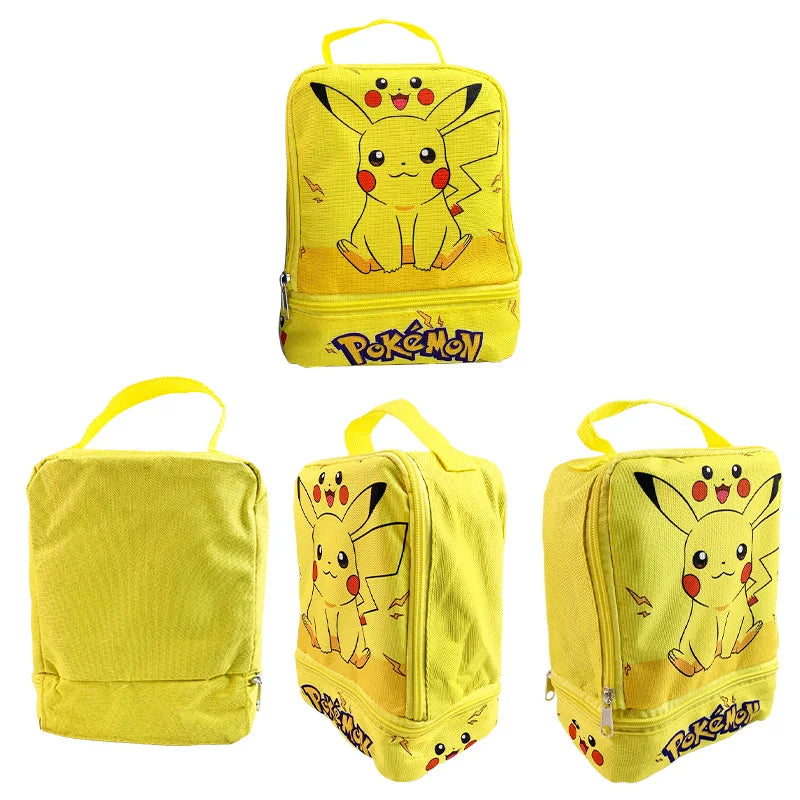 24-144pcs Pokemon Figurine Model Lot Bulk Buy Mini Small Styles Pikachu Anime Figure Doll Kawaii Toy Gift Birthday Kids Pack Bag