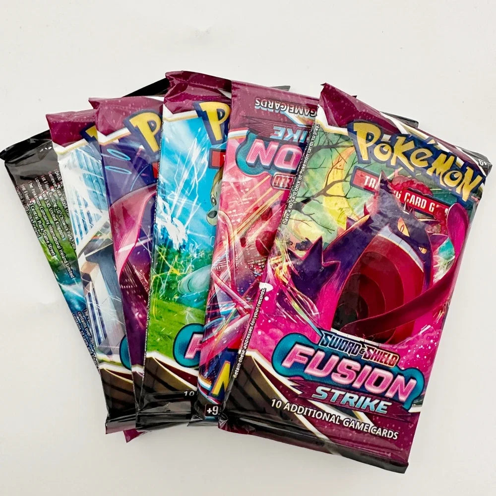 2025 360Pcs Box Pokemon Card Shining Fates Style English Booster Battle Carte Trading Card Game Collection Cards Toys Kids Gifts