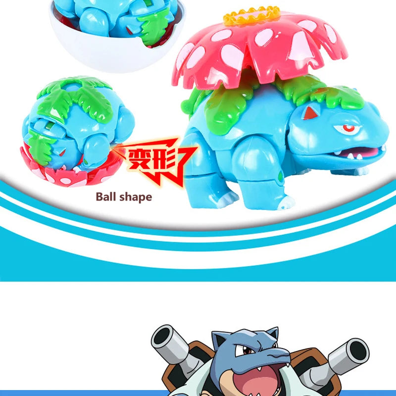 Pokemon Pokeball Box Set Toys Pocket Monster Pikachu ASH-Greninja Lucario Eevee Anime Action Figure Model Toy Gifts