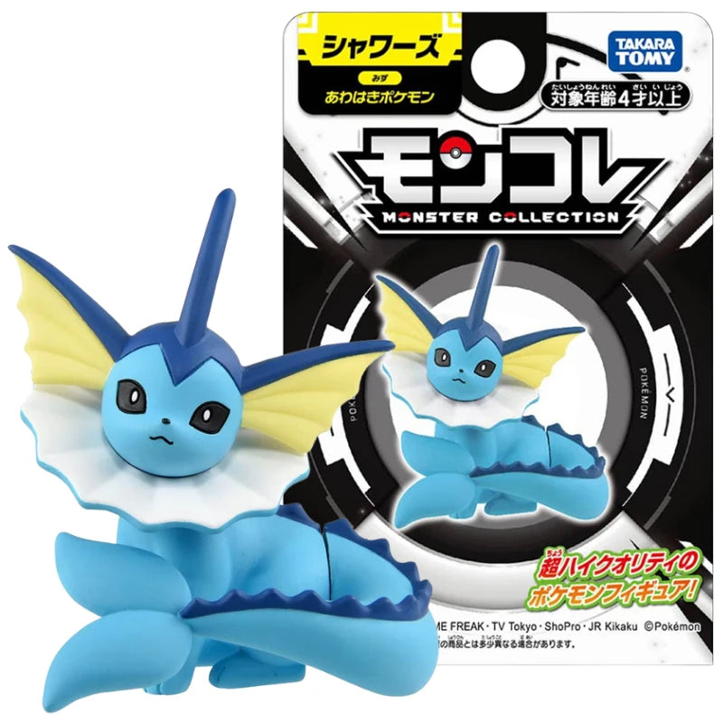 Original Takara Tomy Pokemon Venusaur Blastoise Charizard Figure Toys Anime Pikachu Umbreon Vaporeon Charcadet Model Dolls Gifts