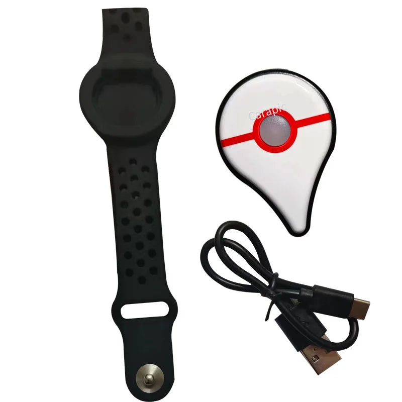 Auto Catch Type-c Rechargable For Pokemon Go Plus Wristband Bracelet Digital Watch Bluetooth Band Switch Game Accessory