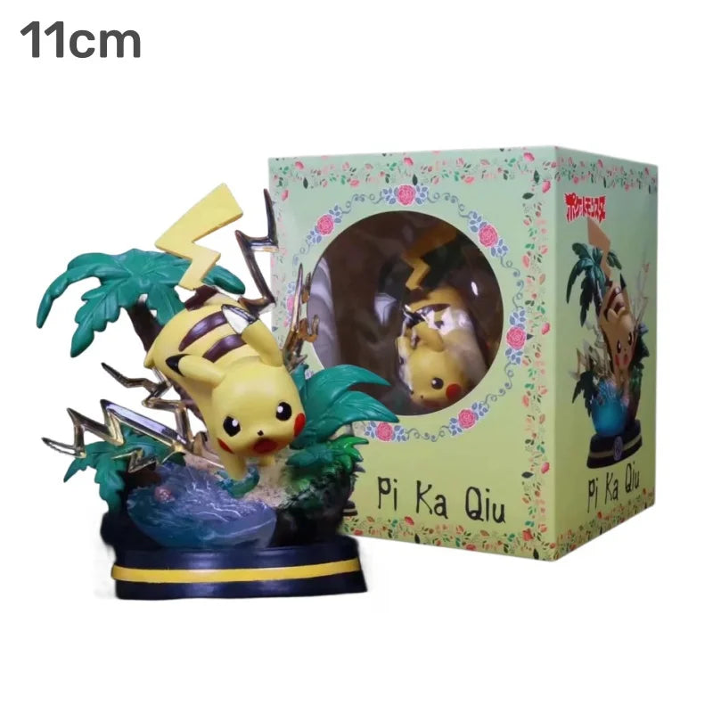 Pokemon Anime Model Toys Koraidon Miraidon Lugia Ho-oh Greninja Lucario Charizard Bulbasaur PVC Figures Cartoon Toys Kids Gifts