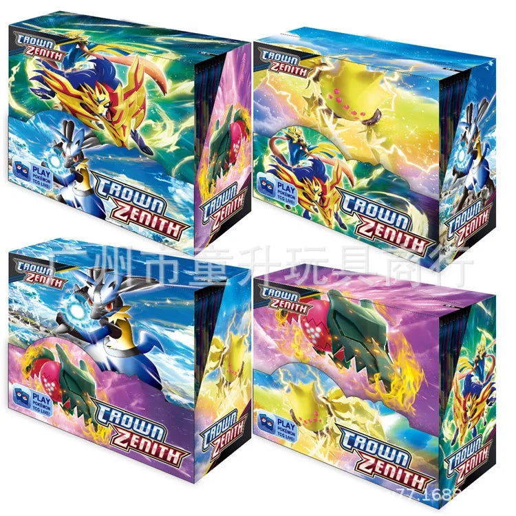 360pcs Pokémon Collection Game Card Booster Card Pack Sword and Shield Series Prismatic Evolutions - Toy Gift Flash Card