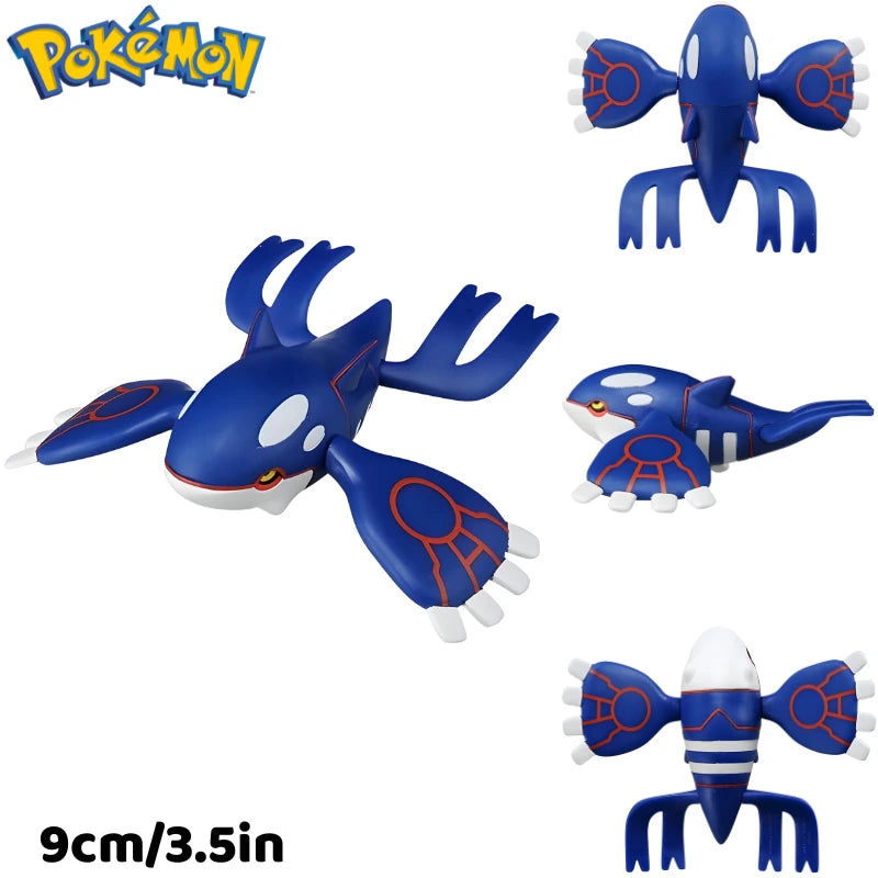 Original Takara Tomy Pokemon Figure Toys Koraidon Rayquaza Palkia Groudon Solgaleo Arceus Charizard Anime Figurine Model Dolls