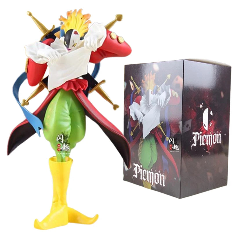 Anime Digimon Adventure Piedmon Dark Masters Action Figure Pokemon Figuras 22cm Manga Figurine Model Ornament Toys Gift for Kids