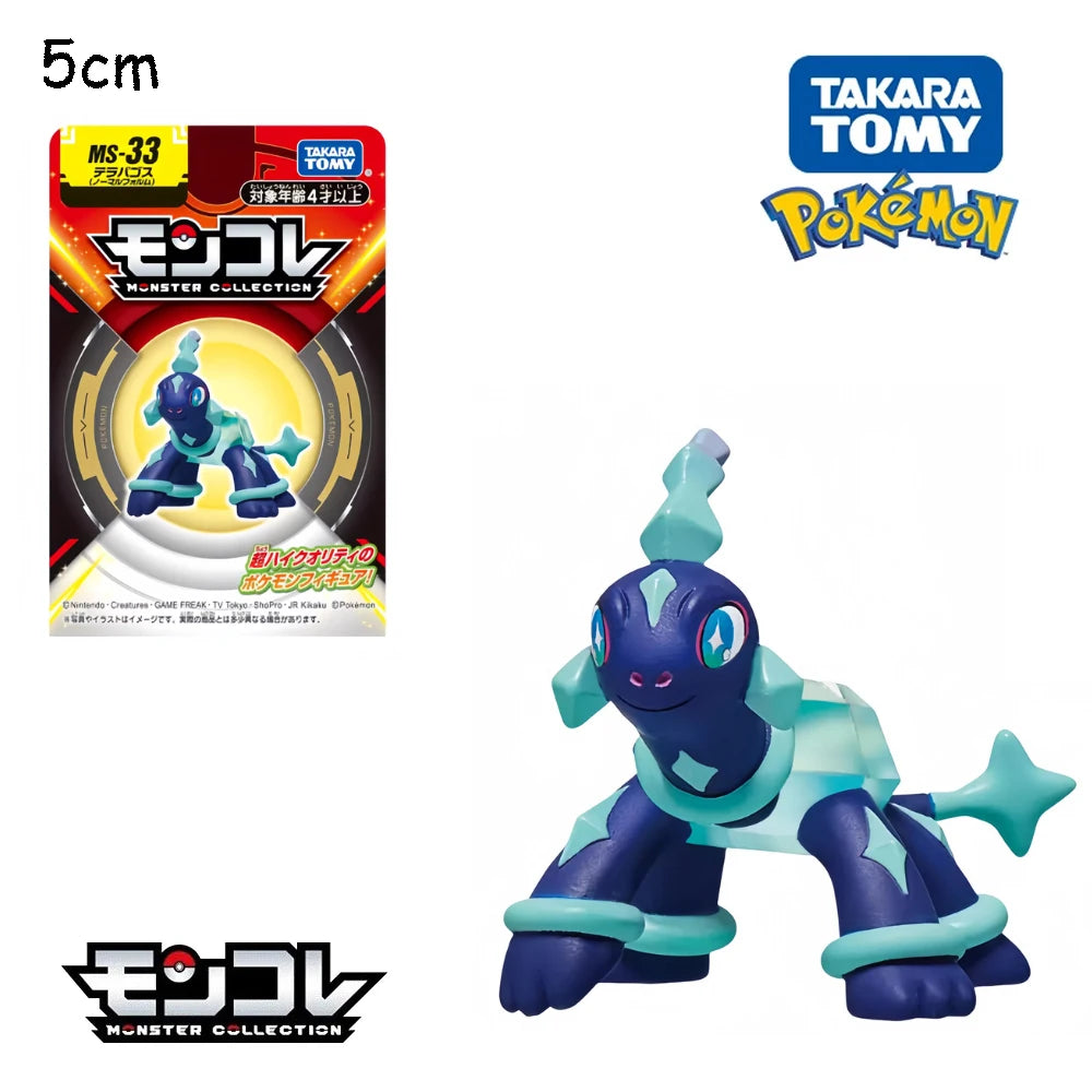 Original Takara Tomy Pokemon Figure Model Toy Sableye Decidueye Gholdengo Tatsugiri Anime Statue Desktop Ornaments Toy Gift