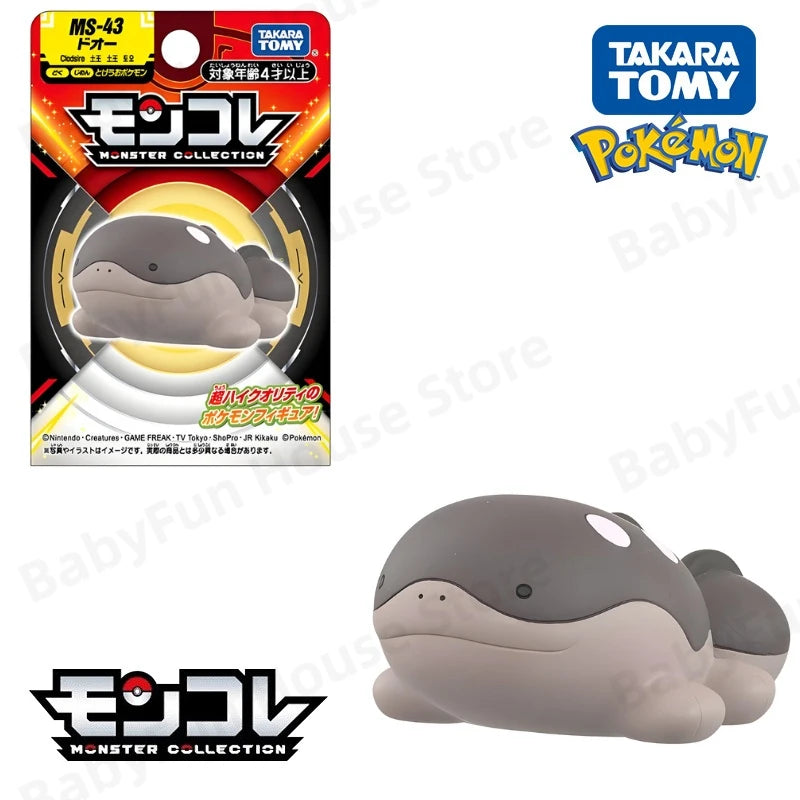 Original Takara Tomy Pokemon Figure Toy Snorlax Scream Tail Keldeo Lycanroc Poke Ball Pikachu Mimikyu Mewtwo Model Dolls Gifts
