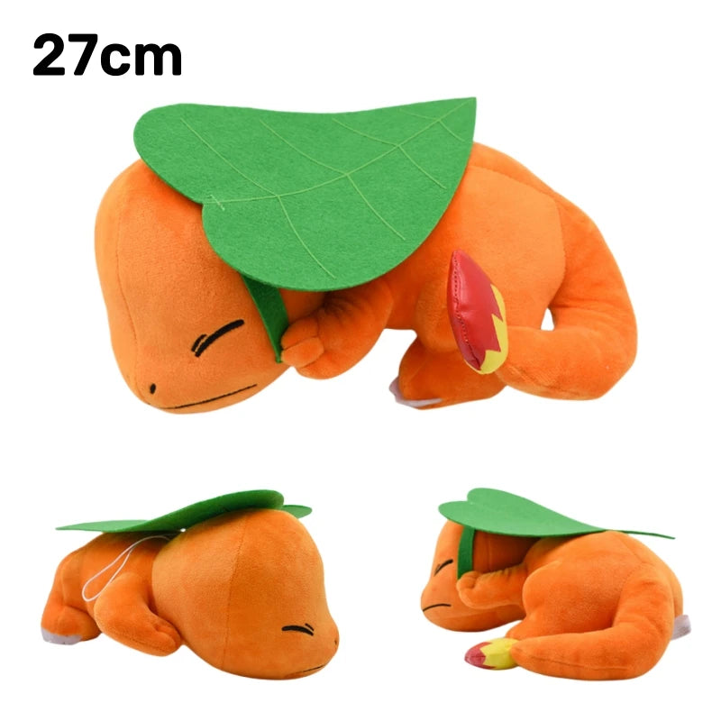 Pokemon Plush Toy Anime Character Dolls CharizardX&Y Eevee Greninja Lucanroc Lucario Rayquaza Gyarados Children's Plush Toy