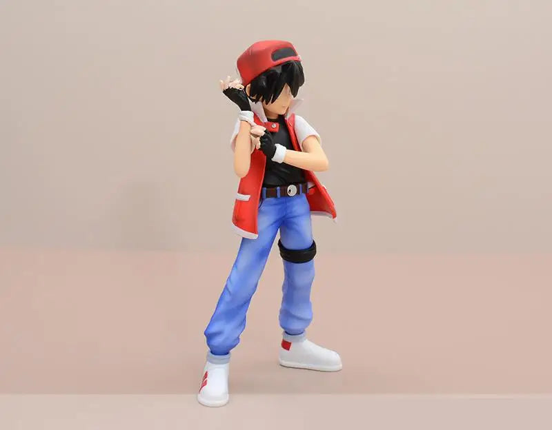 Pokemon Red 18cm Anime  Standing Posture Model Figure Funny Collectable Periphery Ornament High Quality Decoration Doll For Kids