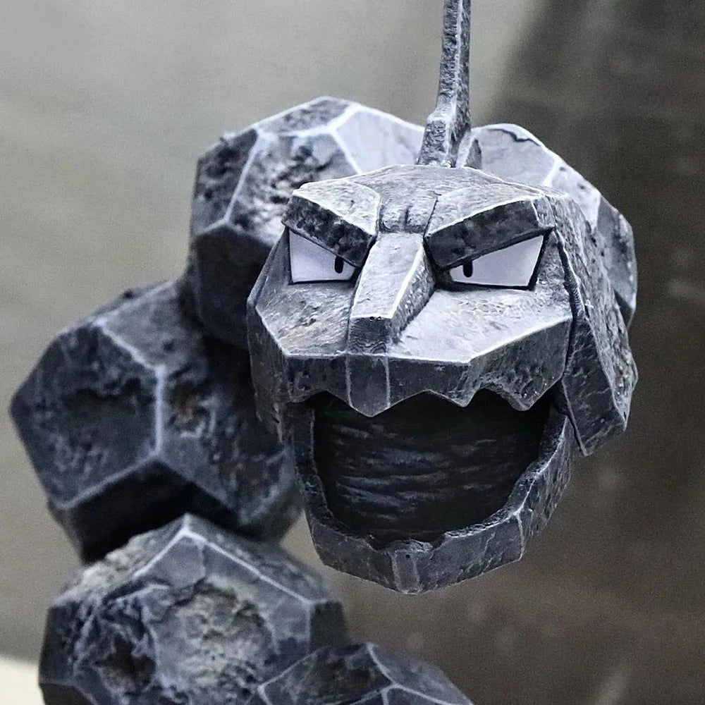 2025 Pet Pokemon Action GK Figure Pokemon Big Rock Snake 1/20 Pocket Monsters Collection Model Ornament Statue Custom Toys Gifys