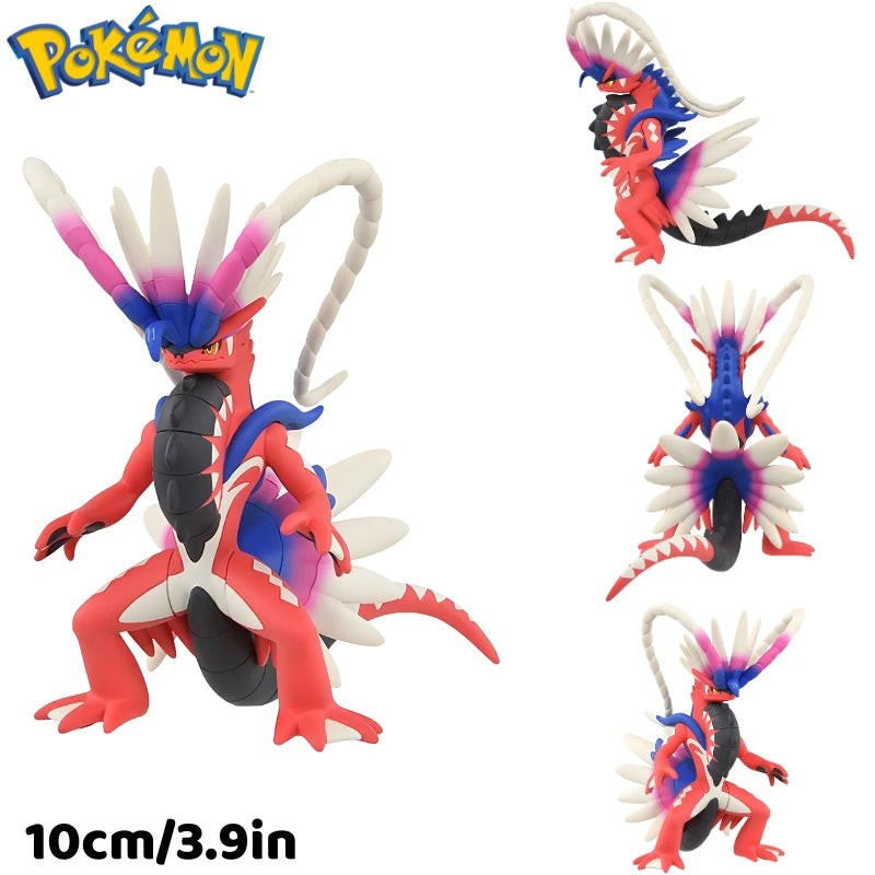 Original Takara Tomy Pokemon Figure Toys Koraidon Rayquaza Palkia Groudon Solgaleo Arceus Charizard Anime Figurine Model Dolls