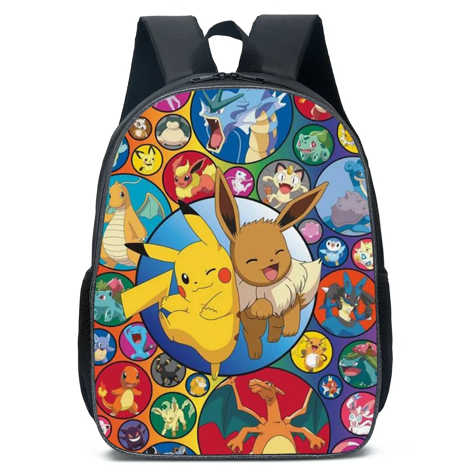 Pokemon School Bags Backpacks Pikachu Anime Figures Kids Bags Big Capacity Travel Bag Girls Boys Christmas Gifts Toys