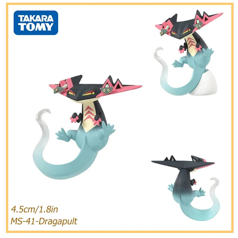 Originanl Tomy Takara Pokemon Action Figurine Toy Snorlax Terapagos Scream Tail Figure Kilowattrel Absol Collection Statue Dolls