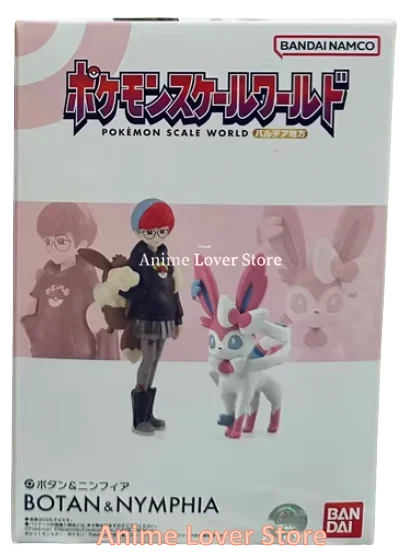 Bandai Original Scale World POKEMON Paldea Region Penny Sylveon Eevee Flareon Vaporeon Jolteon Glaceon Espeon Anime Figures Toys