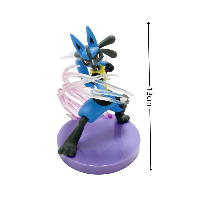 Pokemon Anime Model Toys Koraidon Miraidon Lugia Ho-oh Greninja Lucario Charizard Bulbasaur PVC Figures Cartoon Toys Kids Gifts