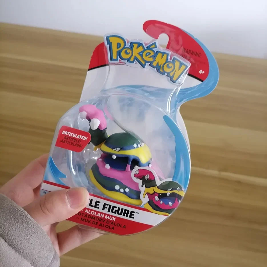 Pokemon WTC Pikachu Popplio Rowlet Litten Sandygast Muk Wobbuffet Metang Doll Gifts Toy Model Anime Figures Collect