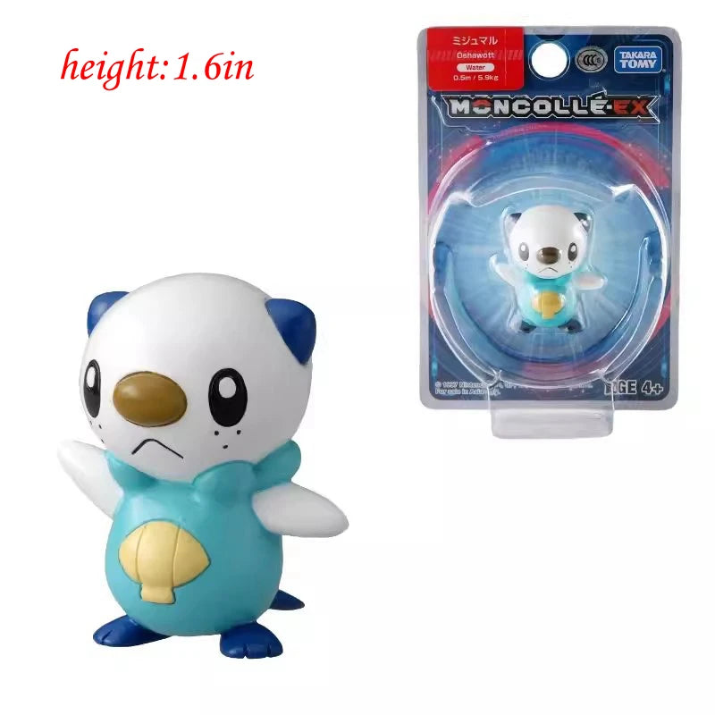 ORIGINAL Pokemon Anime Figure Toy Pikachu Gengar Charizard Dragonite Lucario Psyduck Eevee Cartoon Figurine Model  Decor Gift