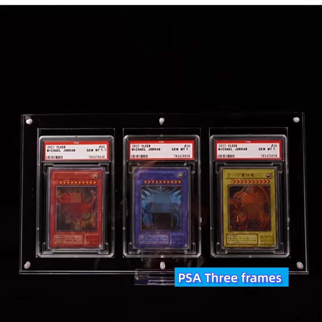 PTCG Pokemon Anime Character Acrylic High Transparent Rating Card Brick Box Storage Box Display Stand Protects Against Dust
