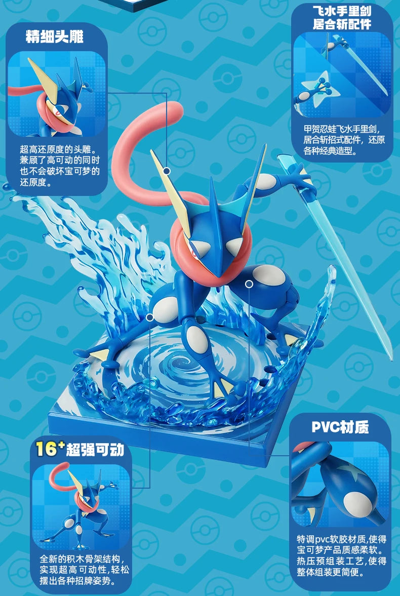 Pokemon Figure Charizard Ceruledge Greninja Meowscarada Action Figure Model Ornamental Decoration Collect Toys Christmas Gift