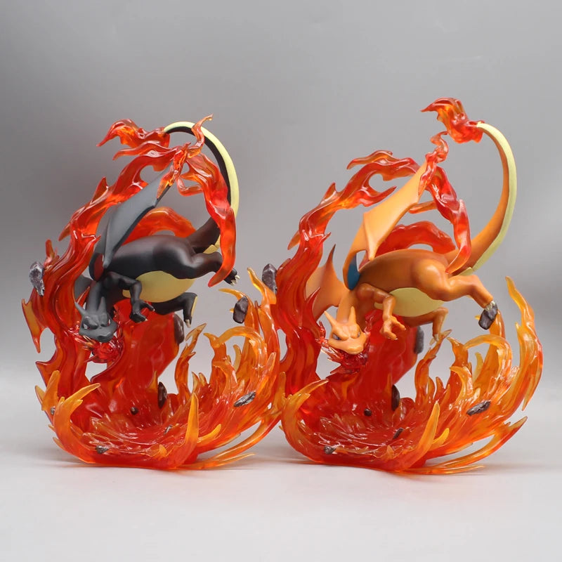 20cm Anime Pokemon Gk Charizard Figures Amazing Museum Action Cute Statue Desktop Decoration Collection Ornament Kid Toy Gifts